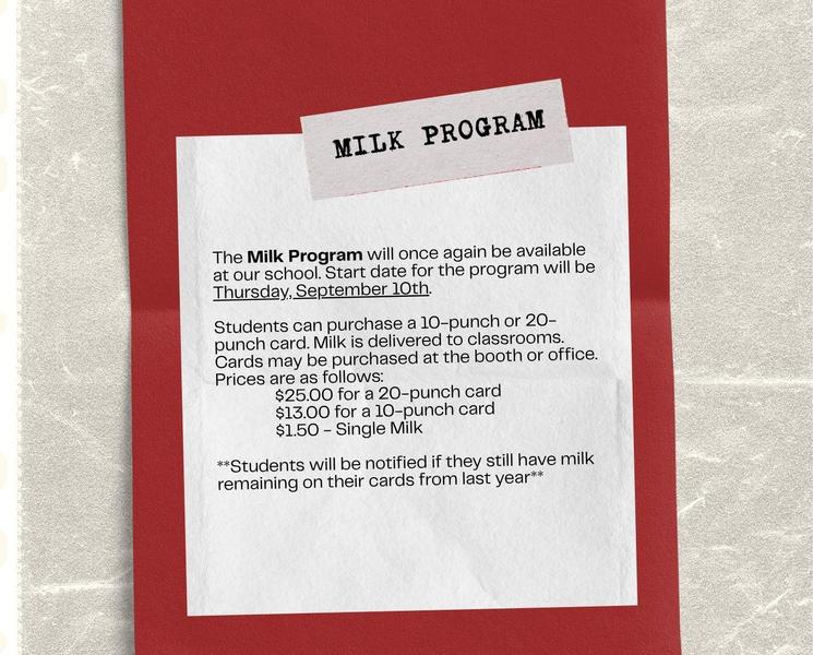 Milk Program