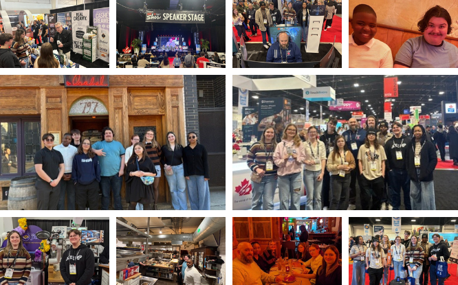 TH&VS SHSM Culinary Arts Students Explore the RC Show in Toronto