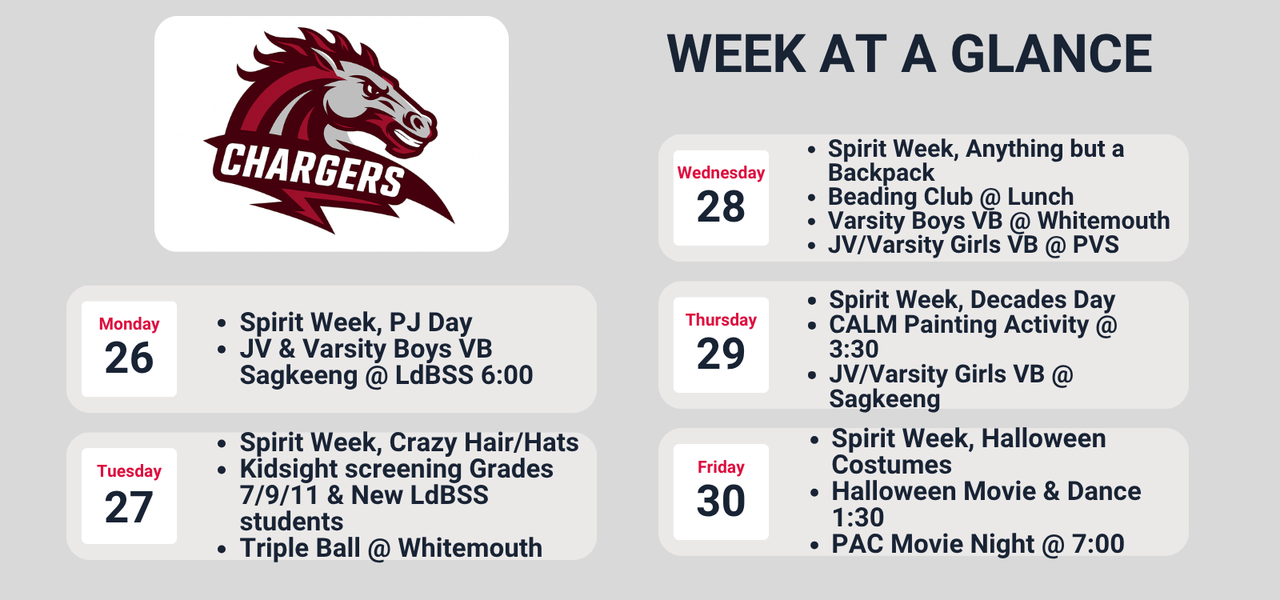 Week at a Glance, details in calendar