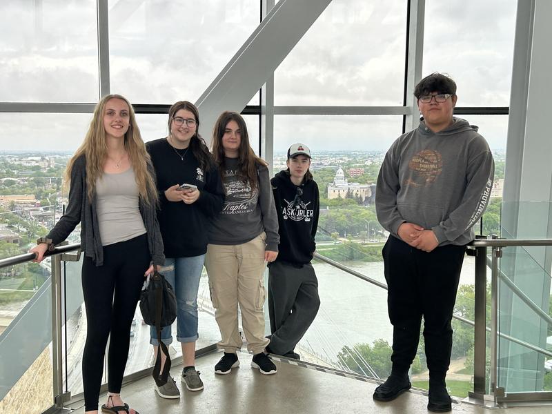 Stoughton Grade 10 students take their learning on the road!