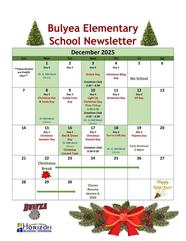 December calendar