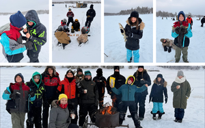 Ice Fishing with Follow Her North