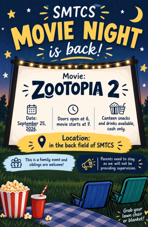 flyer for movie night