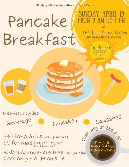 Join us at the CSC Pancake Breakfast! Featured Photo