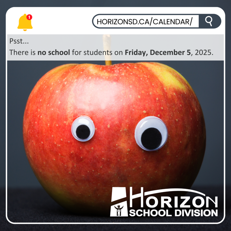 A red apple with googly eyes attached sits against a dark background, giving it a humorous and playful expression. Overlaid text starts with 