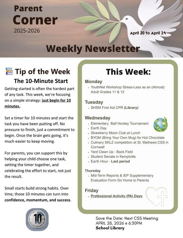 Parent Corner Featured Photo