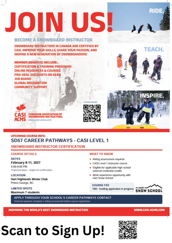 Become a Snowboard Instructor