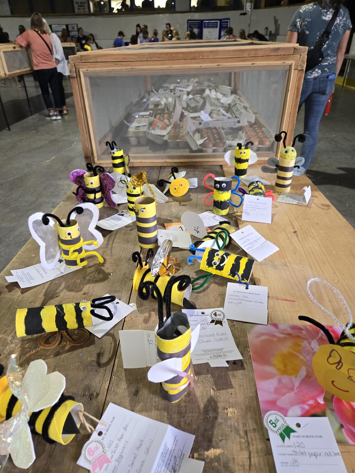 Items on display at the School Fair