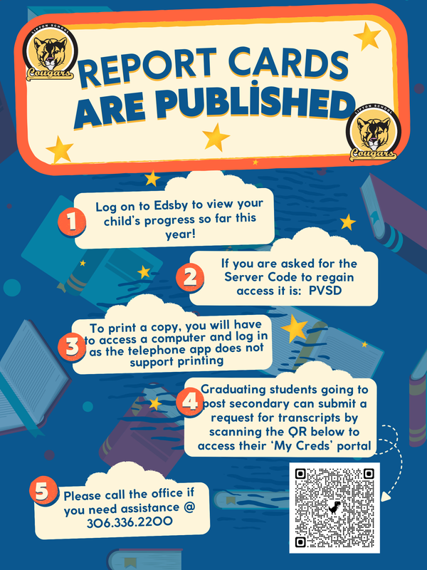 Report cards are published