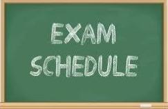 January Exam Schedule Featured Photo