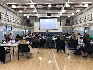 Participants of the SSAC Symposium, Stratford Intermediate School, Stratford, ON