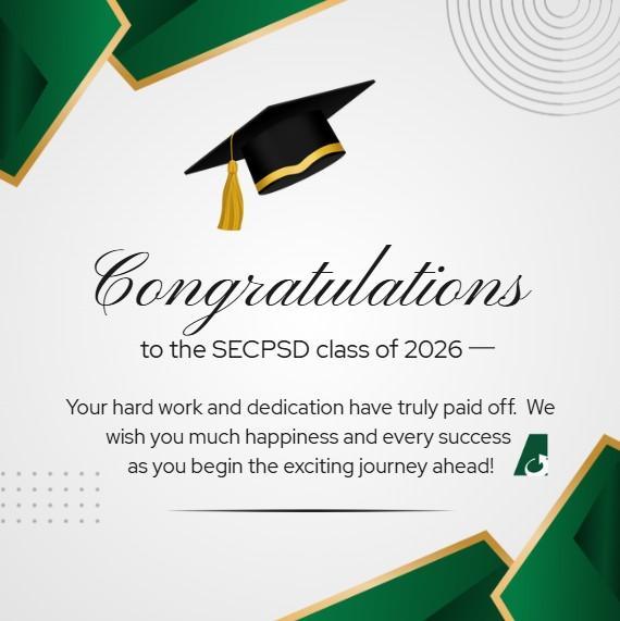 Congratulations to the Class of 2026