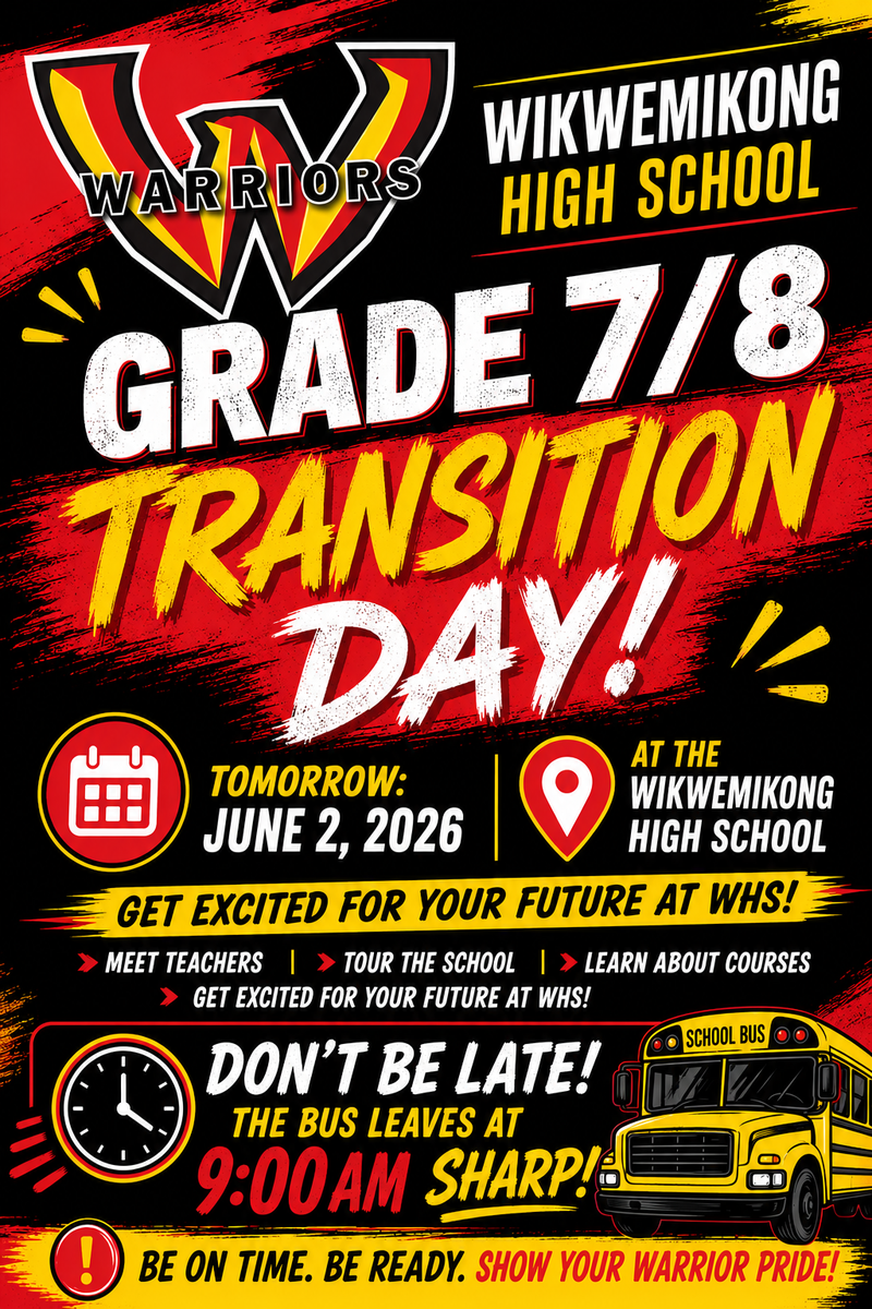 Grade 7/8 Transition Day! Featured Photo
