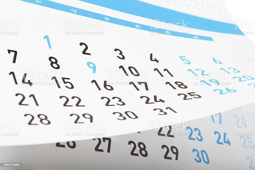 calendar