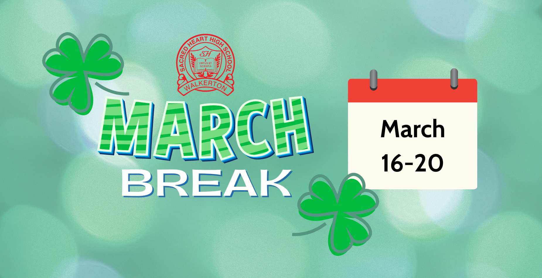 March Break March 16-20