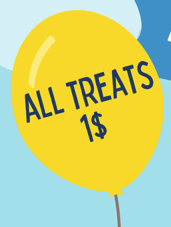 Treats for $1.00/ea