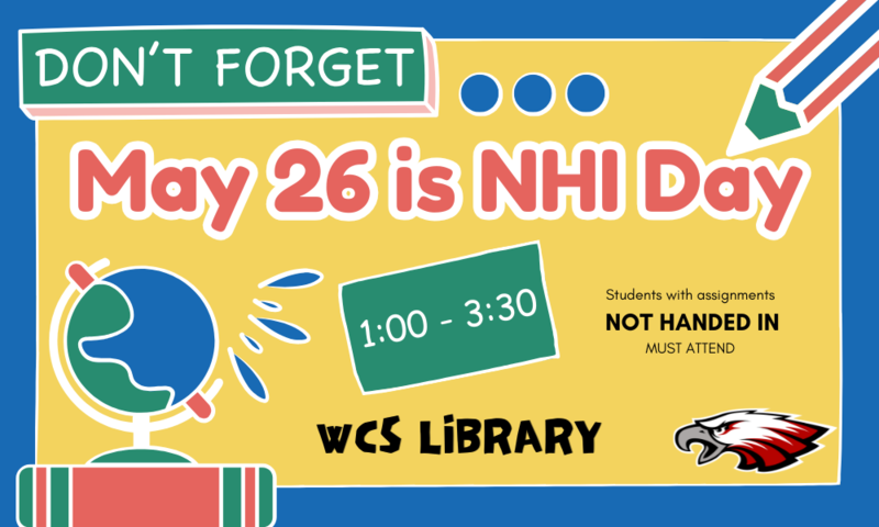 May 26: NHI Day