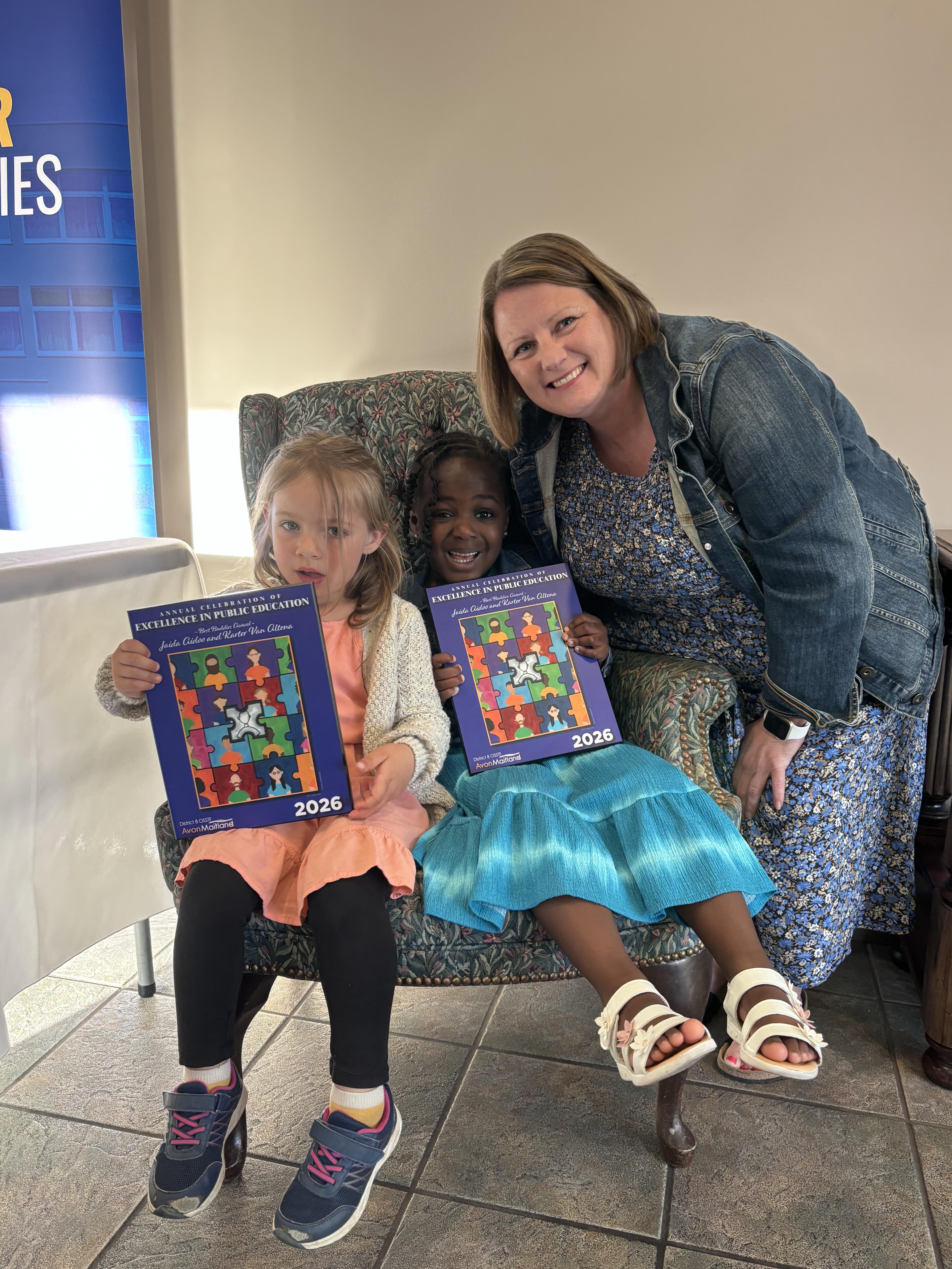 Jaida Aidoo and Karter Van Altena