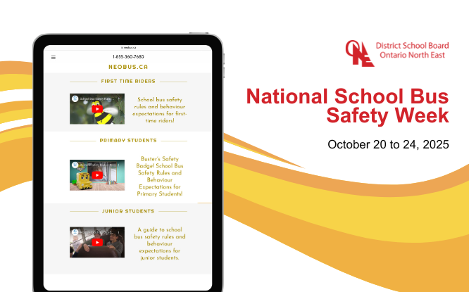 It’s National School Bus Safety Week!