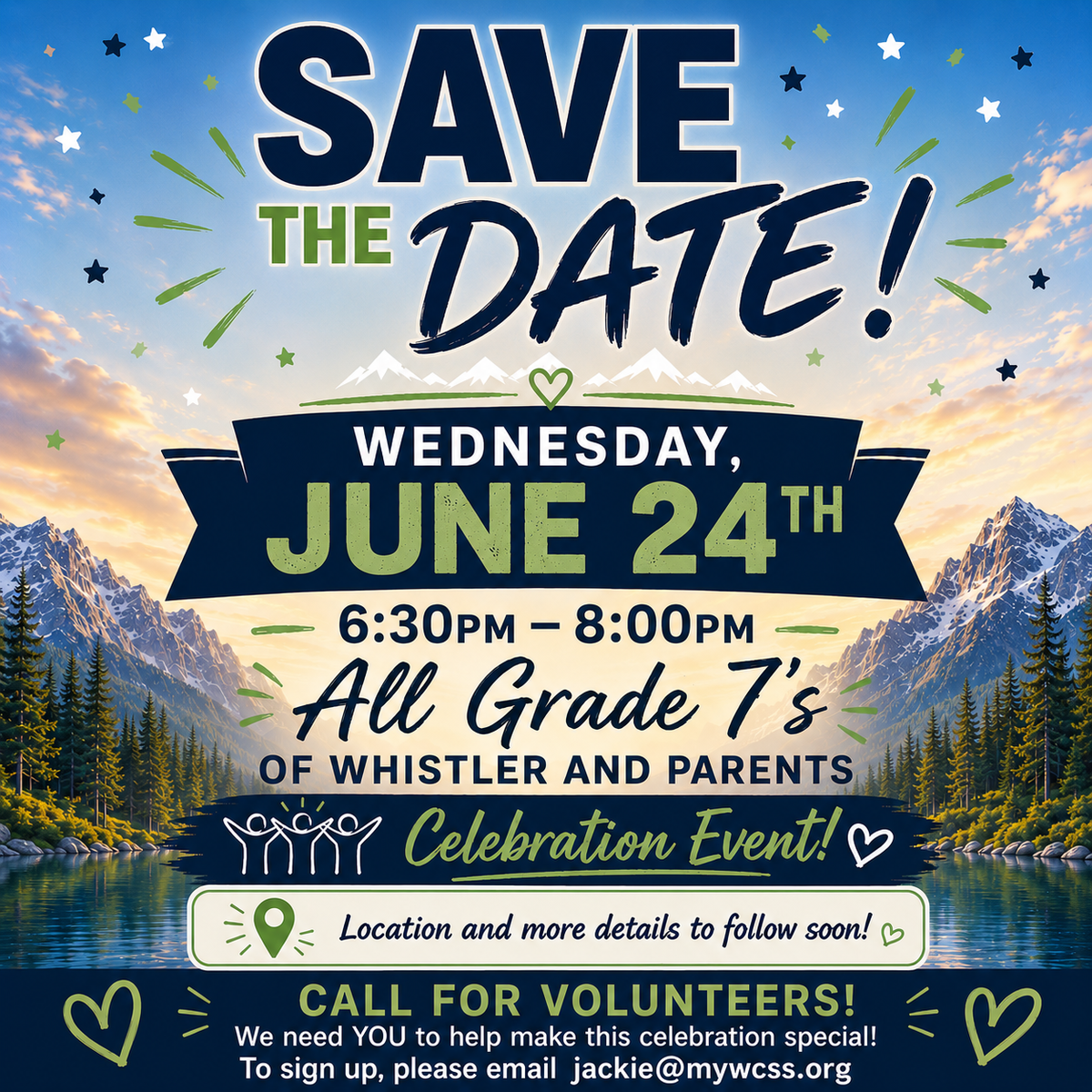 Save the date