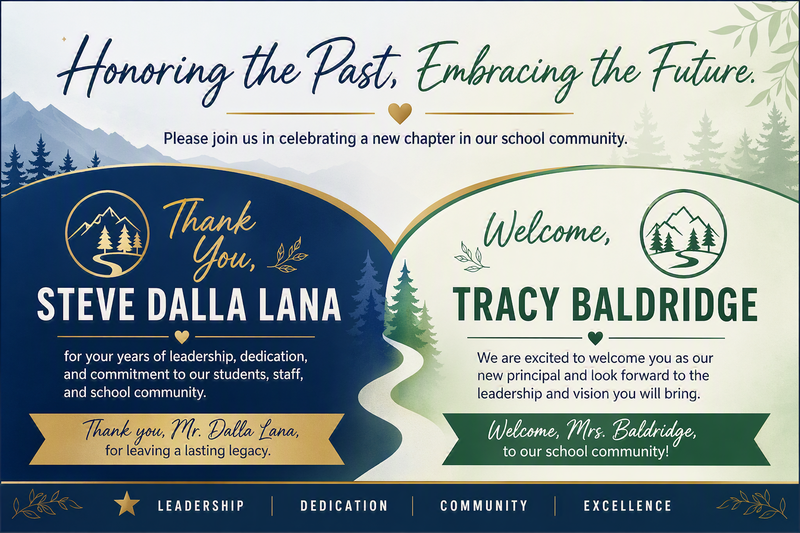 New Principal Announcement