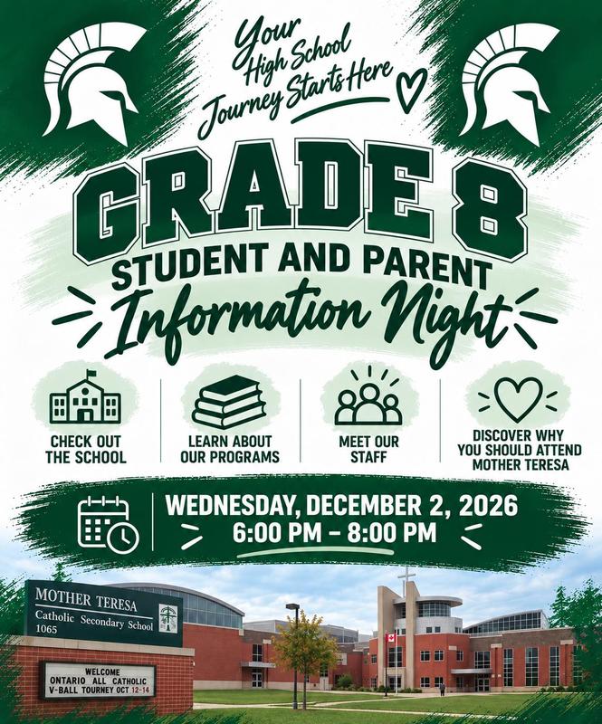Gr. 8 Info Night