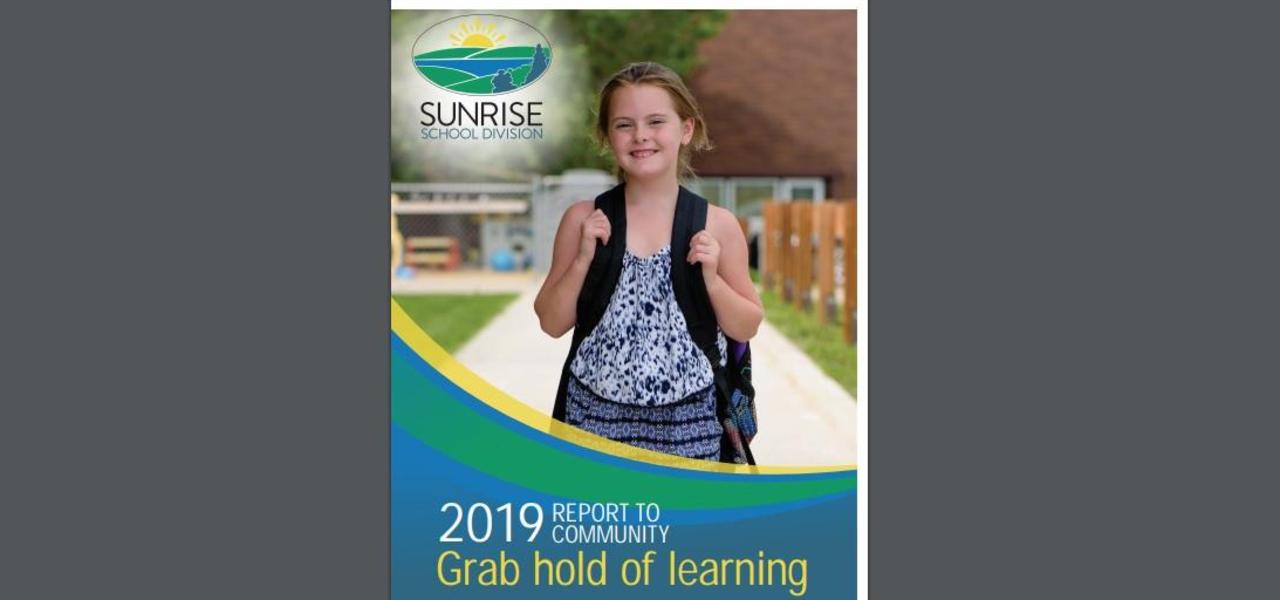 Cover page of report to community 2019