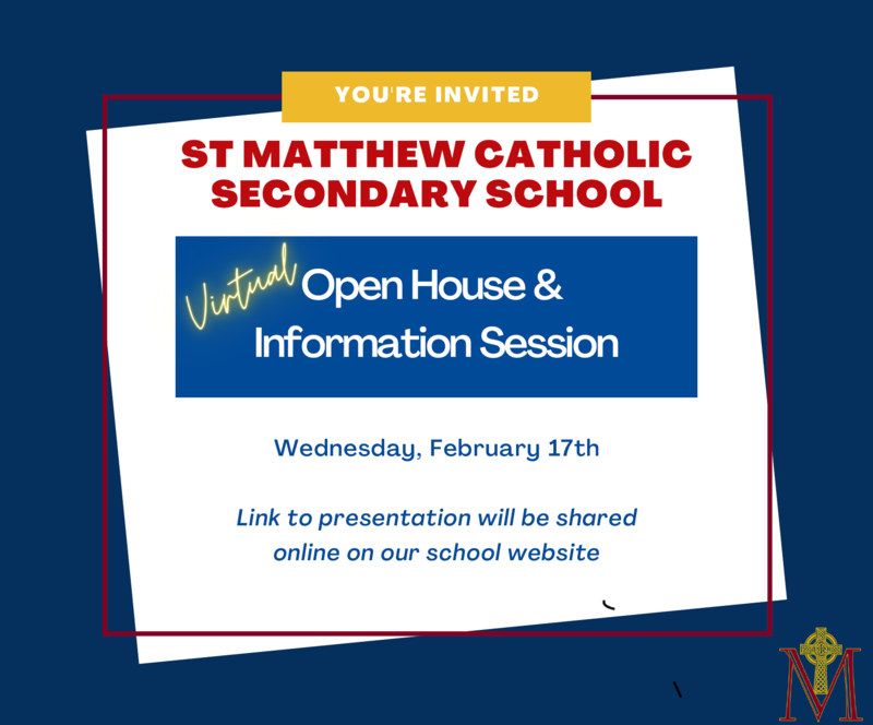 St. Matthew Open House Information Session Featured Photo