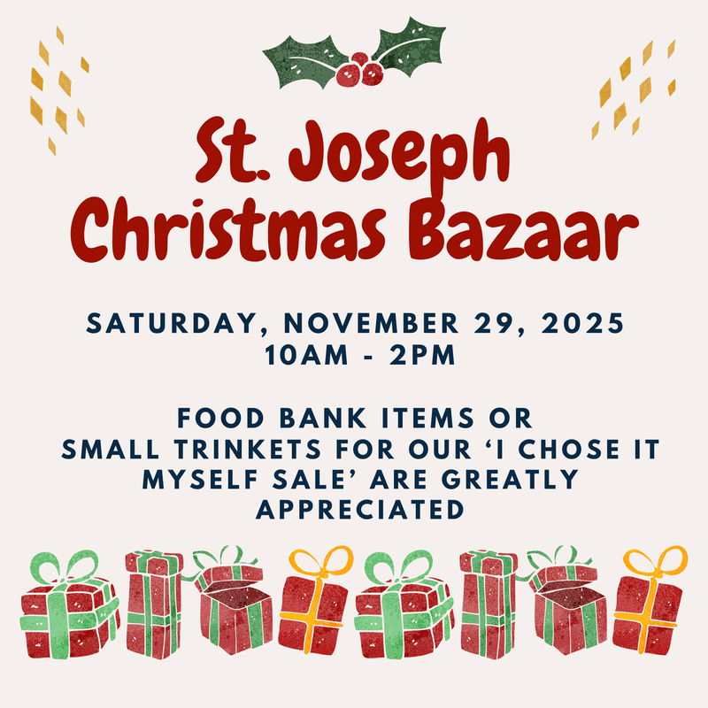 St. Joseph Christmas Bazaar