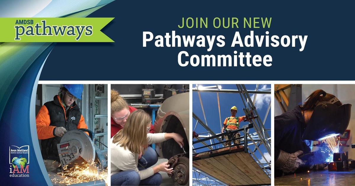 Collection of photos from pathways programs at AMDSB