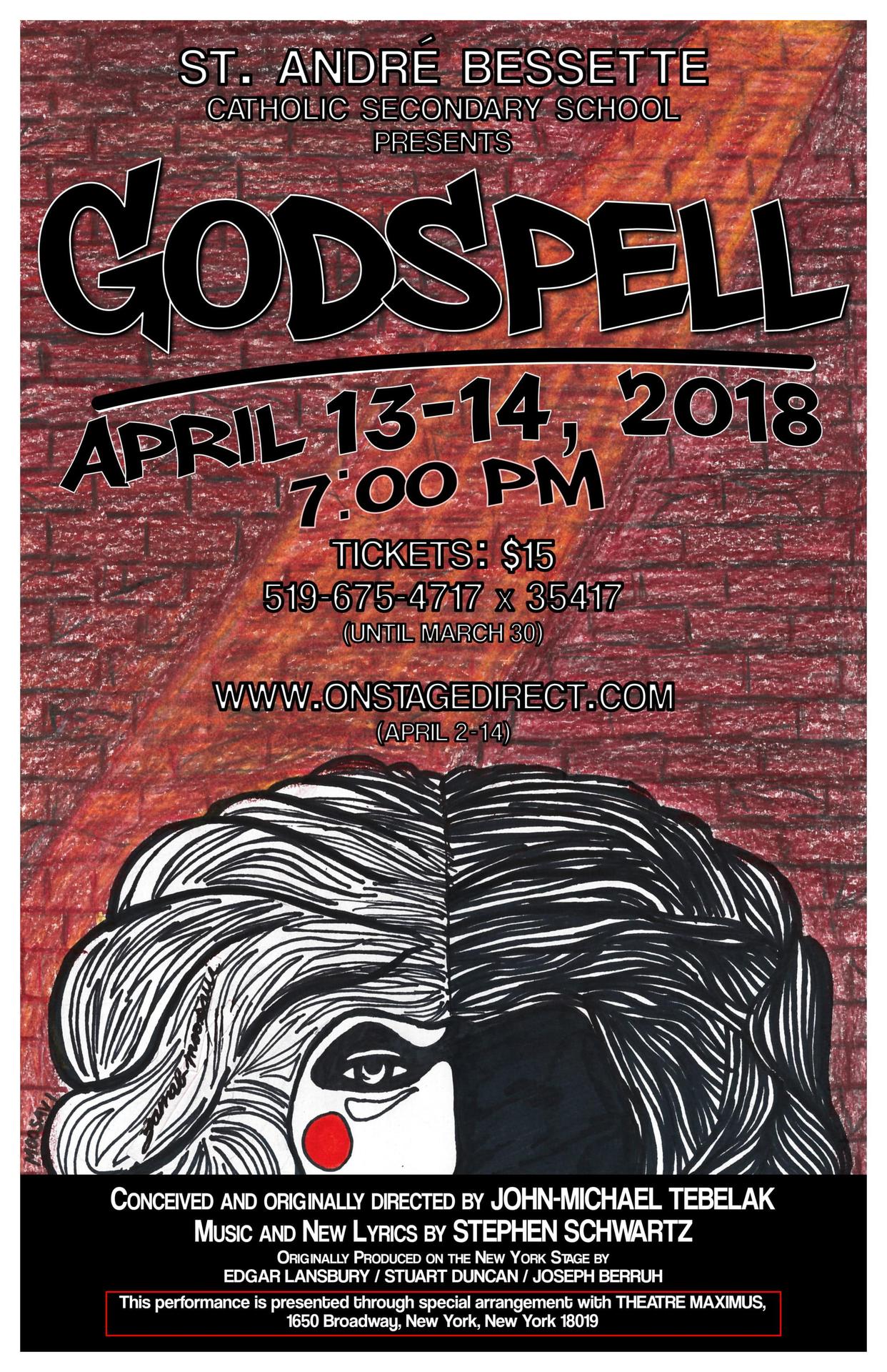 Godspell Poster
