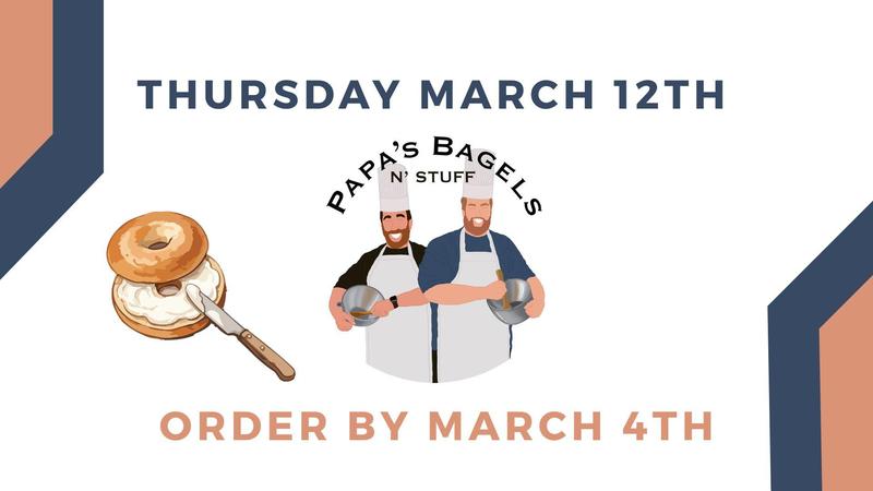 Papa's Bagel Hot Lunch Thursday March 12th Featured Photo