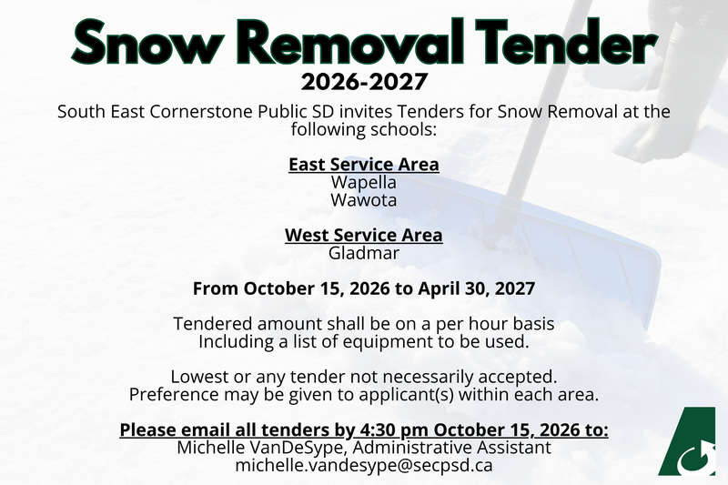 Snow Removal Tender Featured Photo