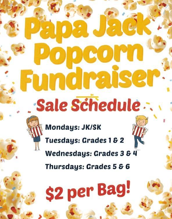 Papa Jack Popcorn Flyer
