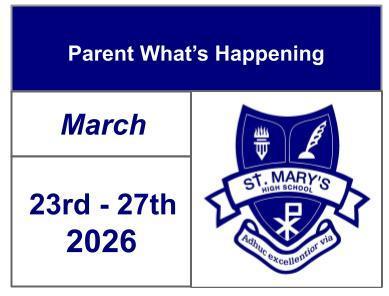 Parent What's Happening - Mar 23-27, 2026 Featured Photo