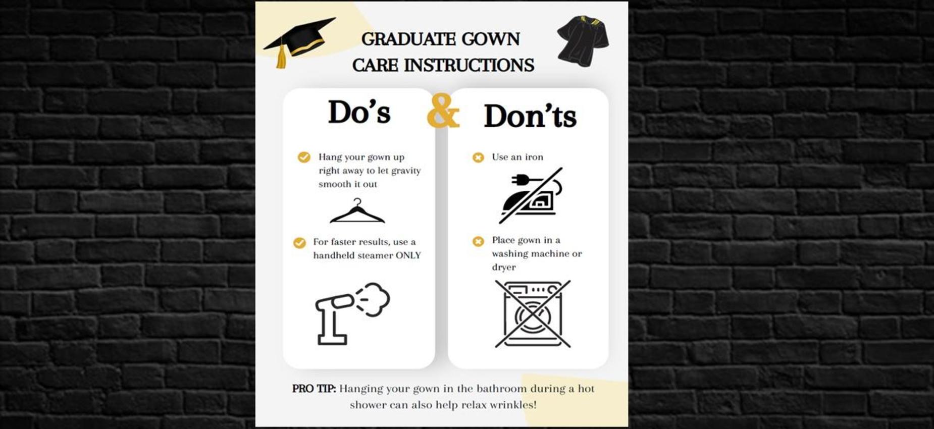 gown info