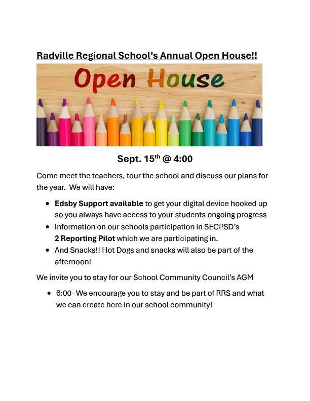 RRS Open House 2026-2027