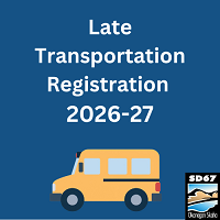 Late Registration for School Bus Transportation is now open! Featured Photo