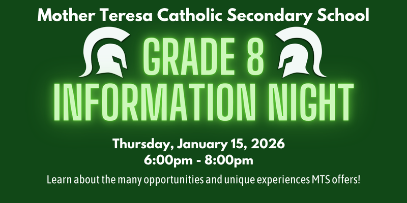 Grade 8 Information Night