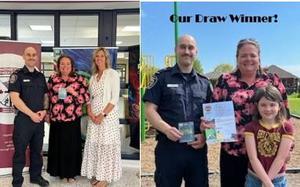 Picture from the Russell Fire Department Draw and Contest