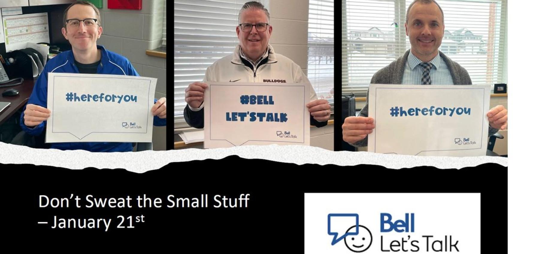 Bell Let's Talk VPs and principal