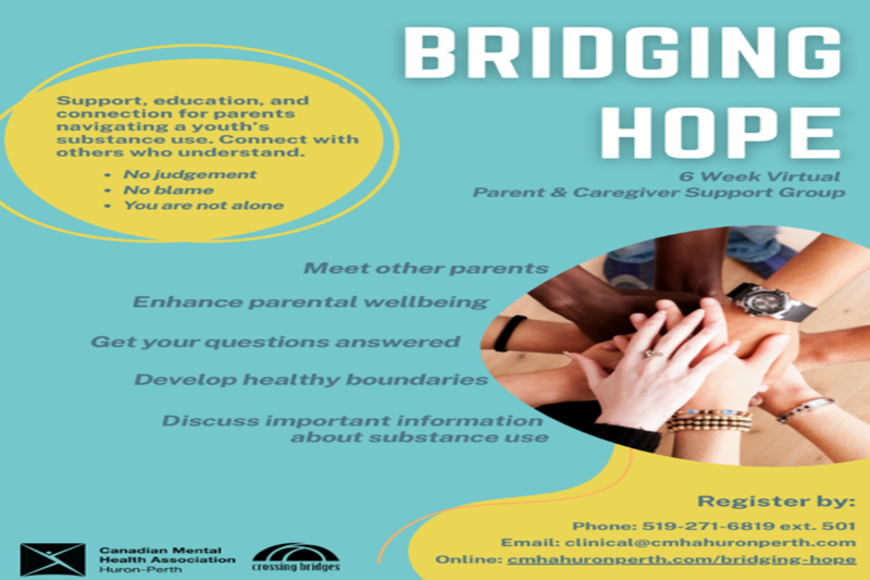 Bridging Hope 6 week virtual parent and caregiver support group