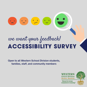 Invitation to complete the Accessibility survey