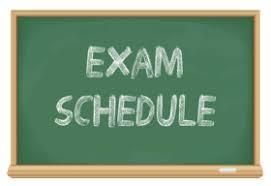 January 2020 Exam Schedule Featured Photo
