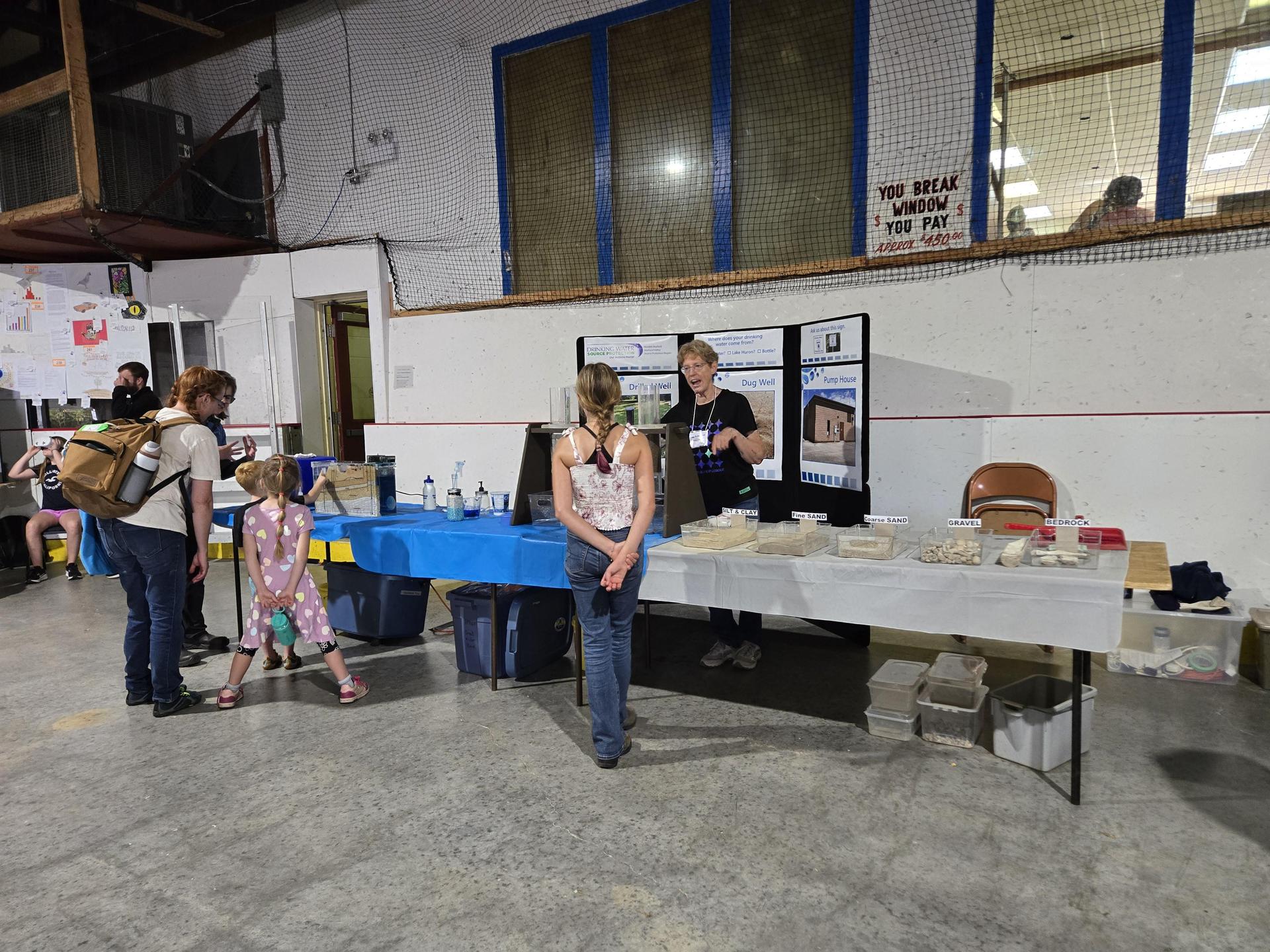Displays at the School Fair