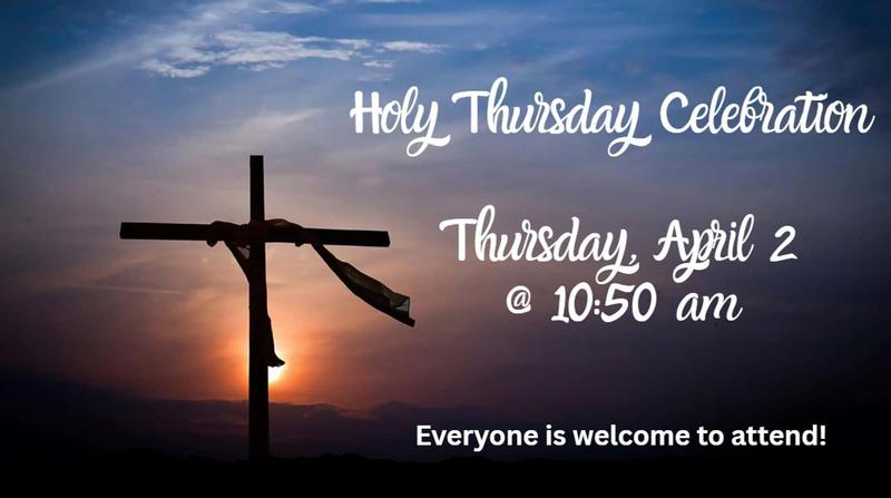 April 2- Holy Thursday Celebration Featured Photo