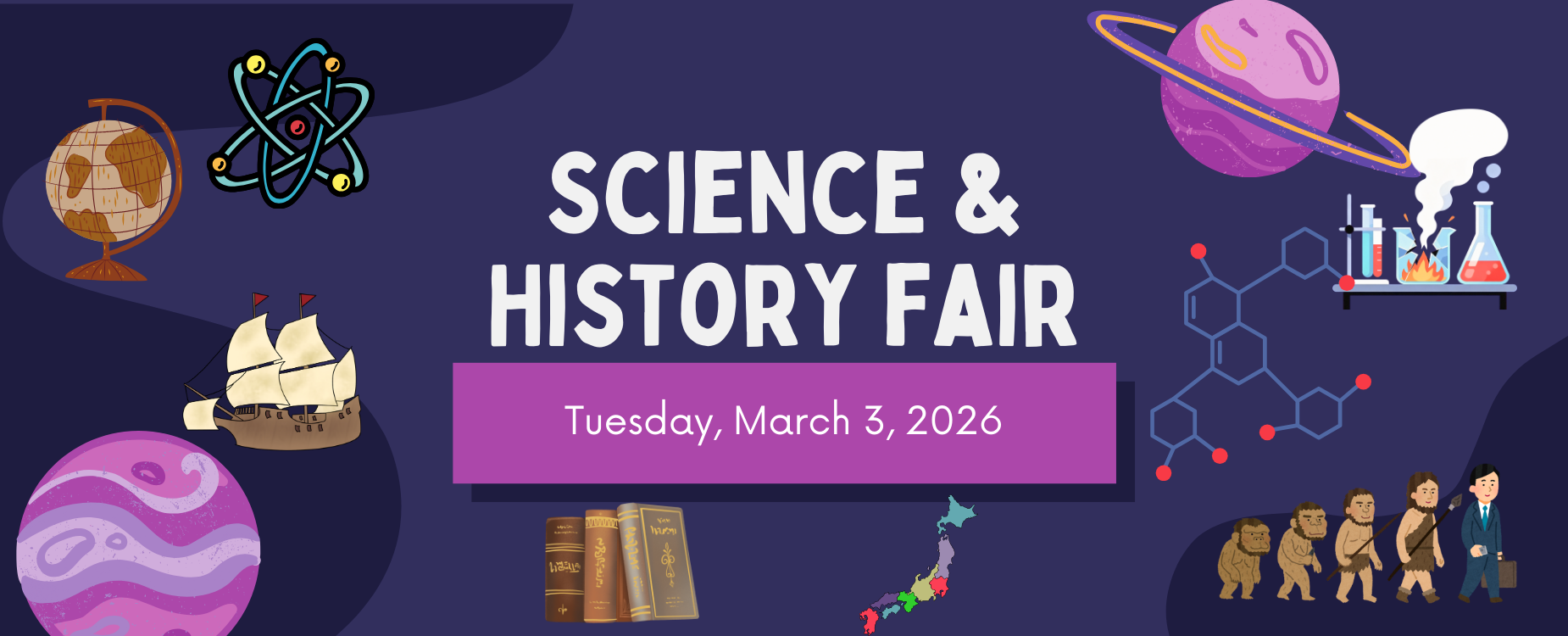 Science & History Fair - March 3
