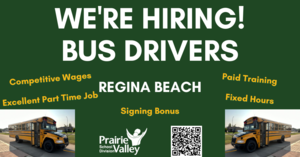 WE'RE HIRING! BUS DRIVERS