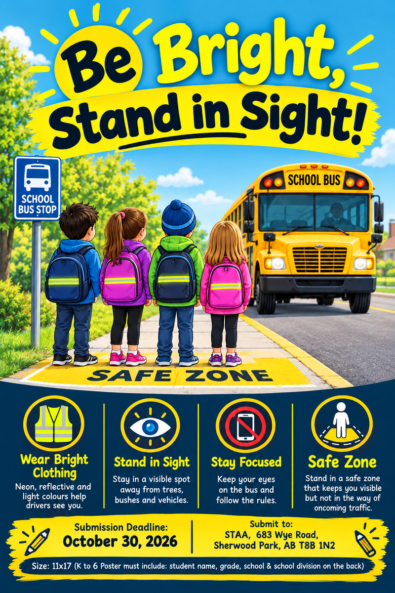 Bus Safety Week Oct 19th - 23rd. Featured Photo