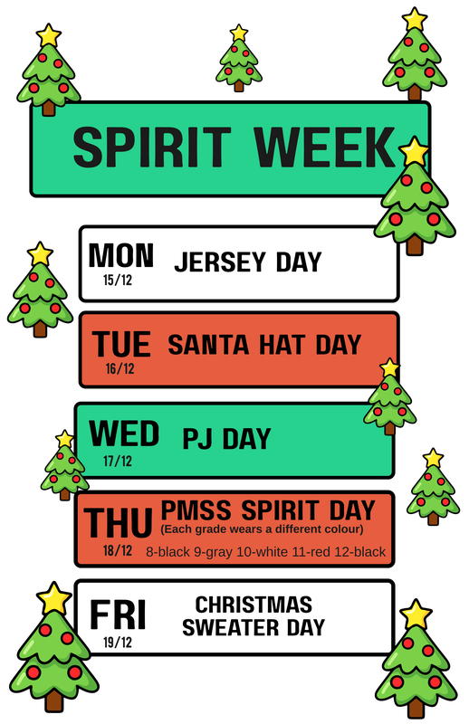 PMSS Spirit Week